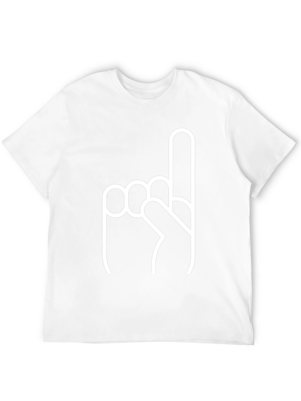 Number One Fan Black Tee