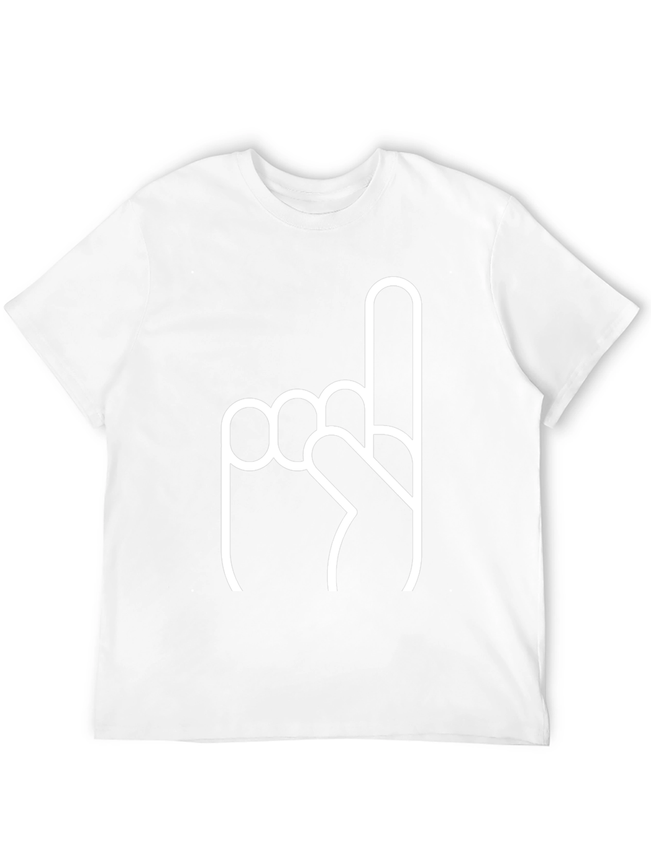 Number One Fan Black Tee