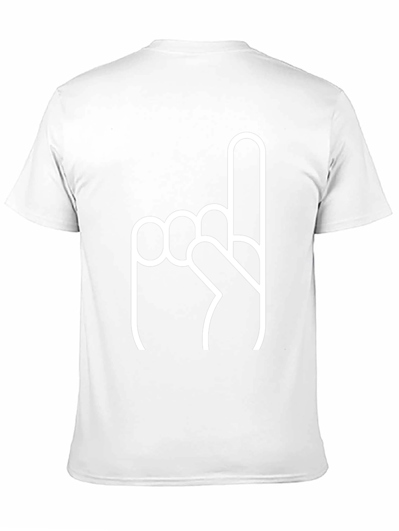 Number One Fan Black Tee