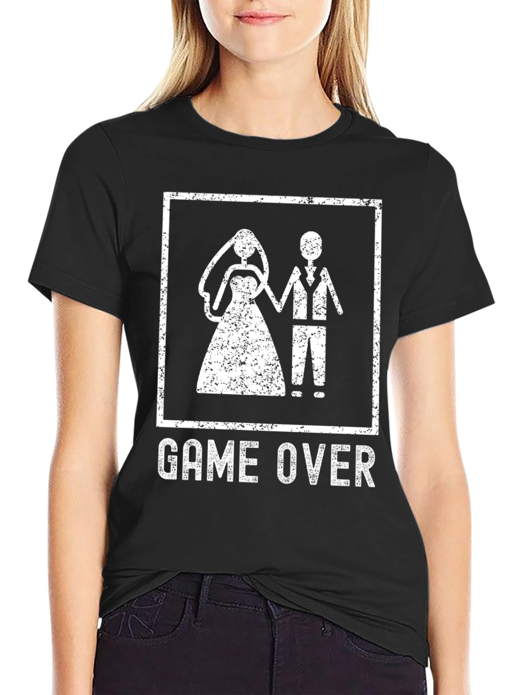 Game Over Wedding T-Shirt - Funny Groom Tee