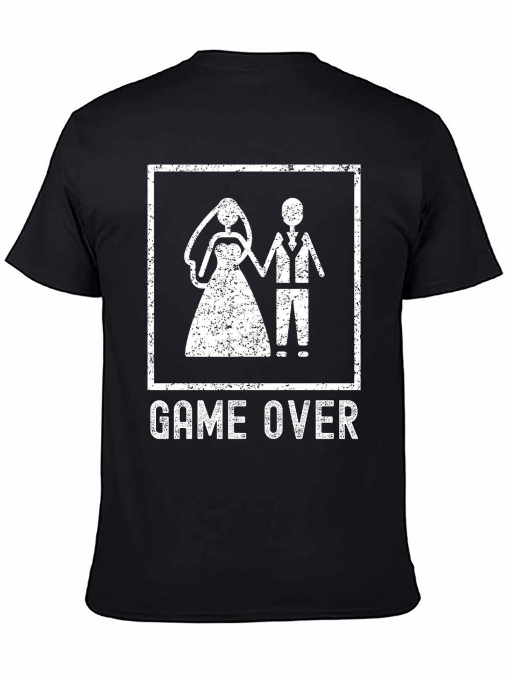 Game Over Wedding T-Shirt - Funny Groom Tee