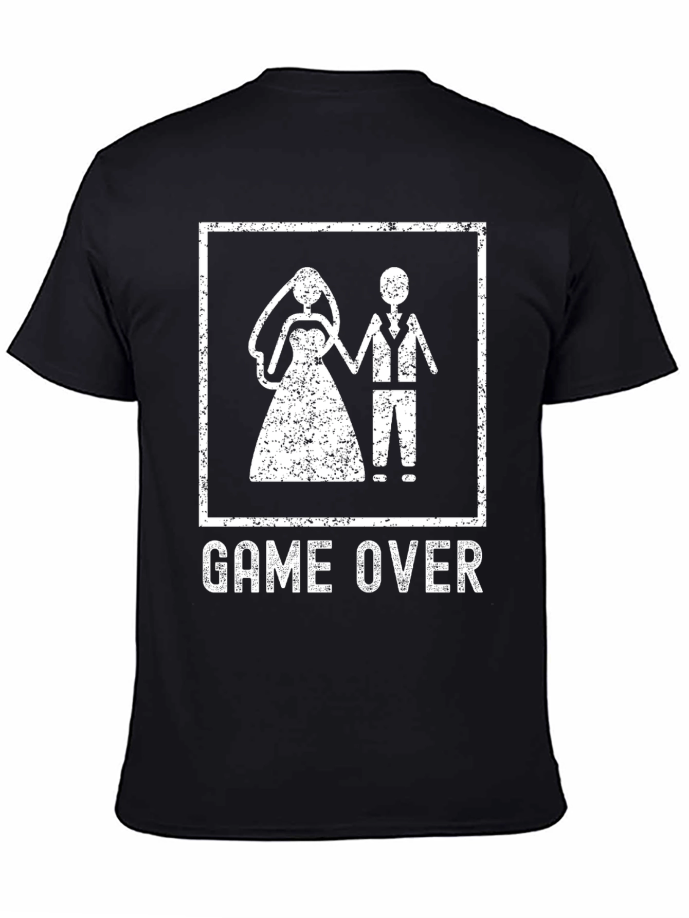 Game Over Wedding T-Shirt - Funny Groom Tee
