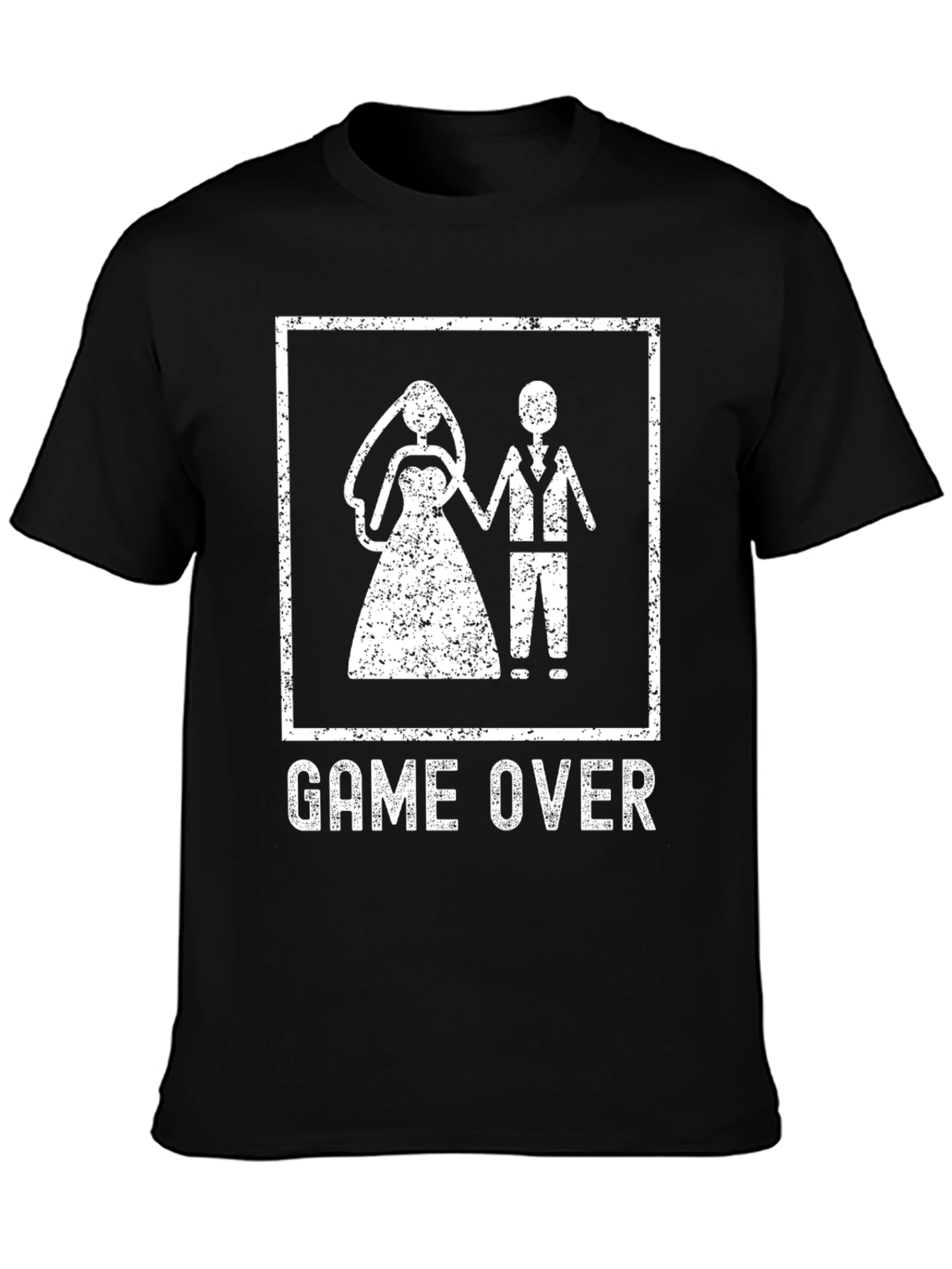 Game Over Wedding T-Shirt - Funny Groom Tee