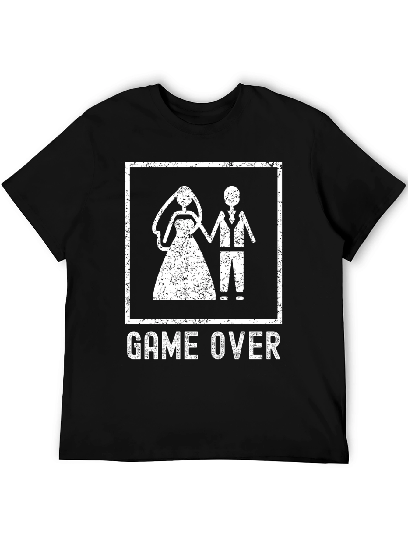 Game Over Wedding T-Shirt - Funny Groom Tee