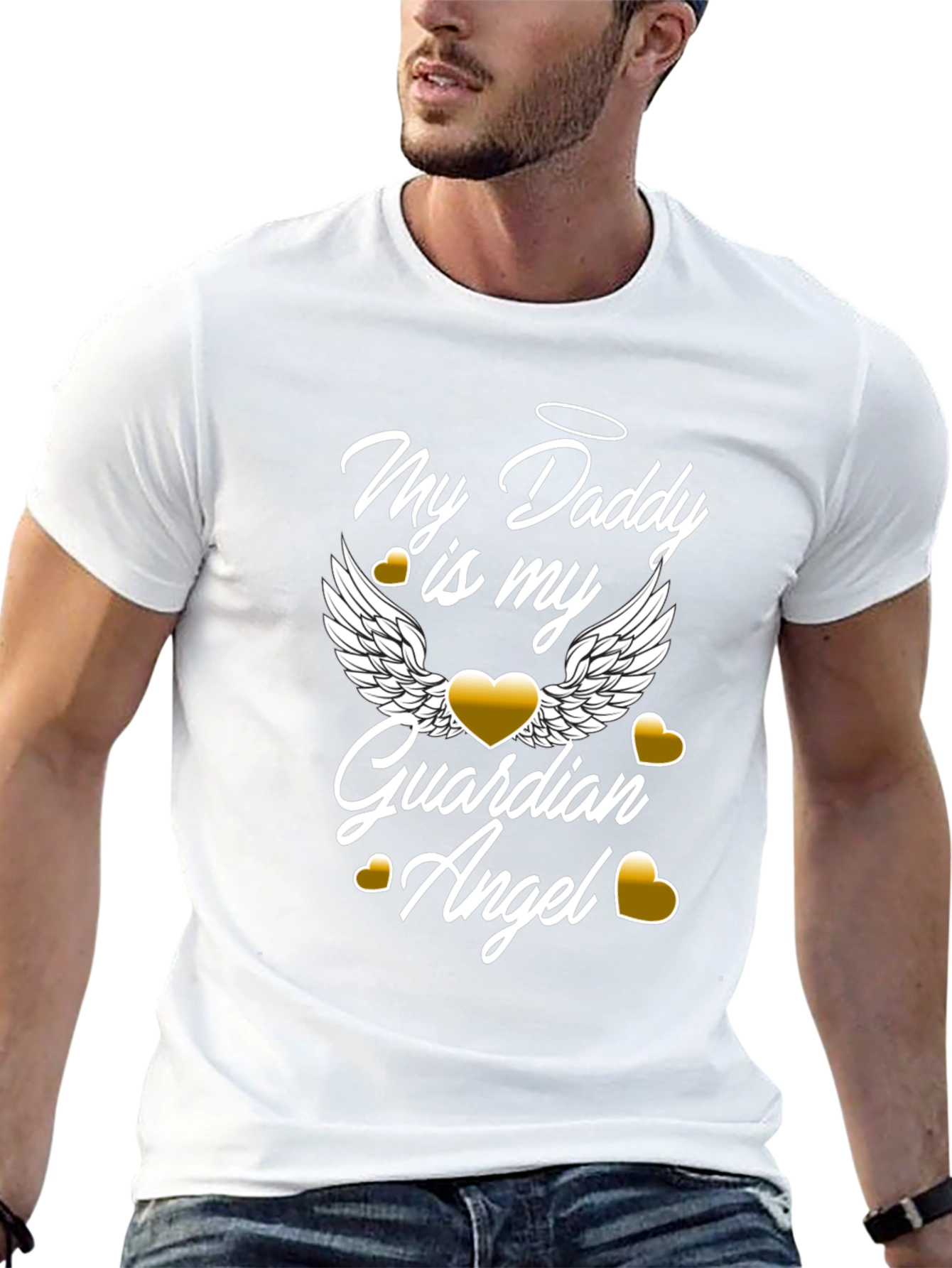 Guardian Angel Daddy T-Shirt