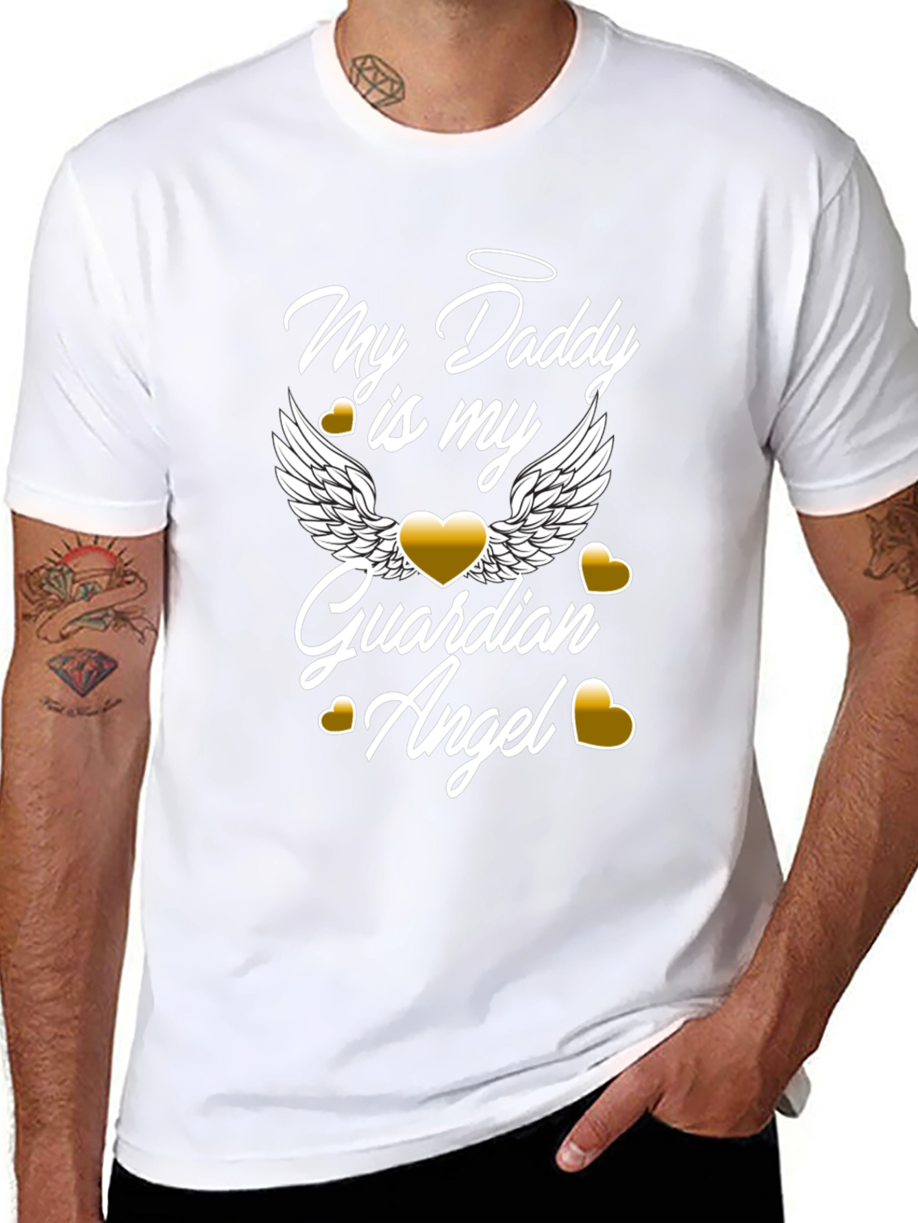 Guardian Angel Daddy T-Shirt