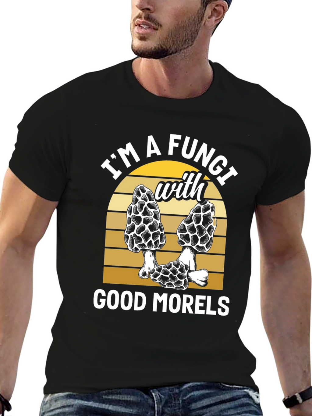 Fungi with Good Morels T-Shirt - Mushroom Lover