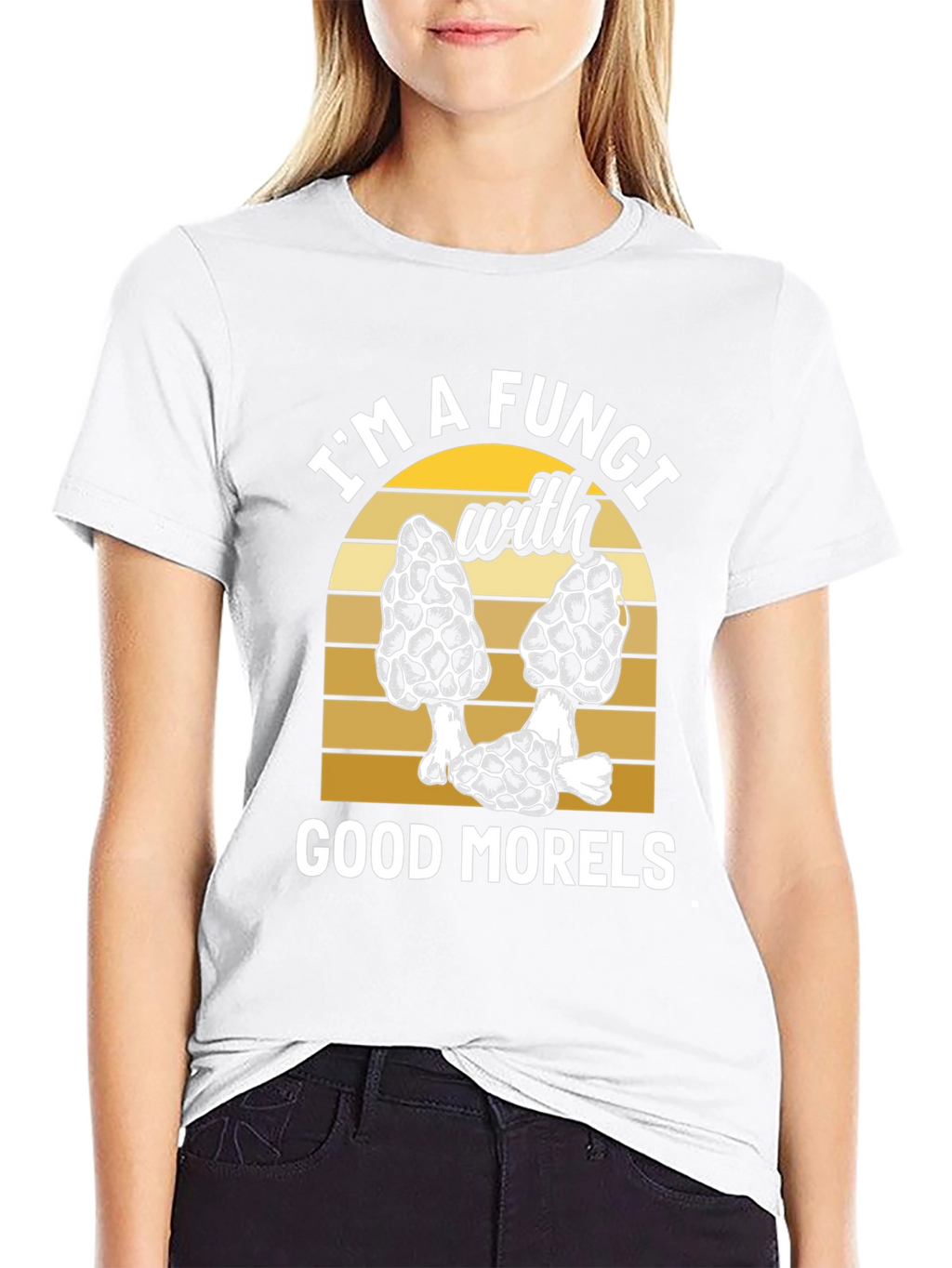 Fungi with Good Morels T-Shirt - Mushroom Lover