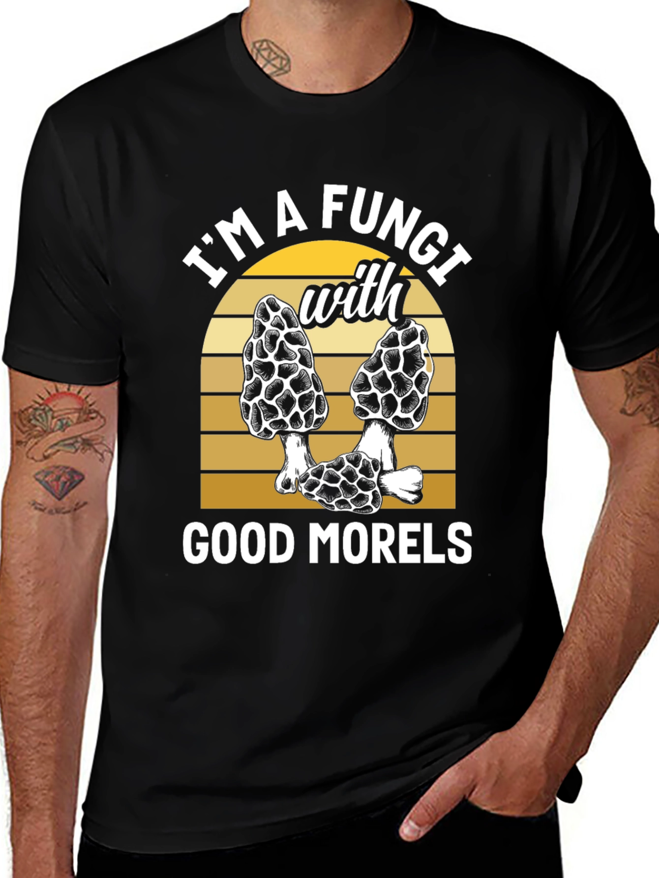 Fungi with Good Morels T-Shirt - Mushroom Lover