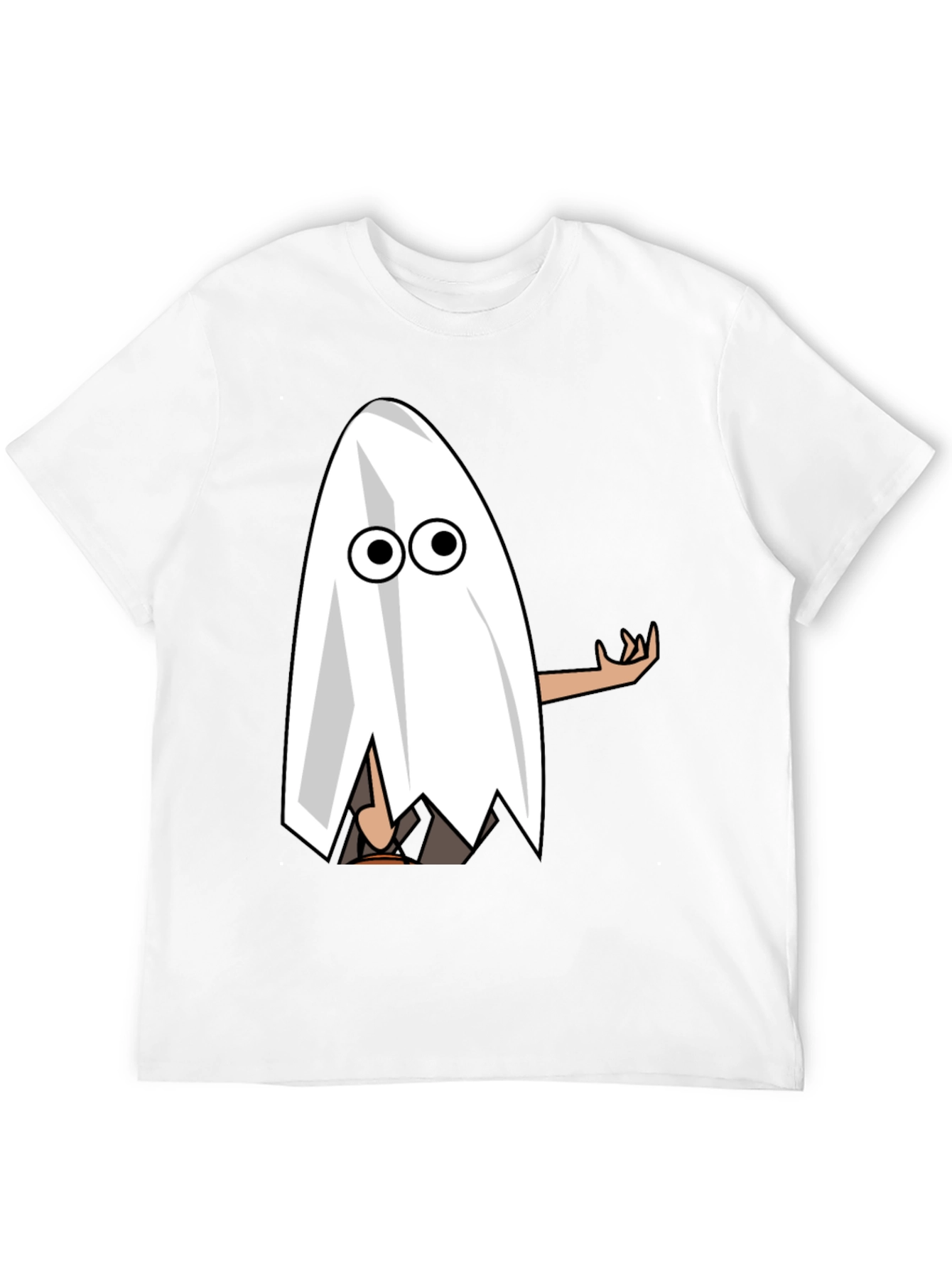Spooky Ghost Graphic T-Shirt