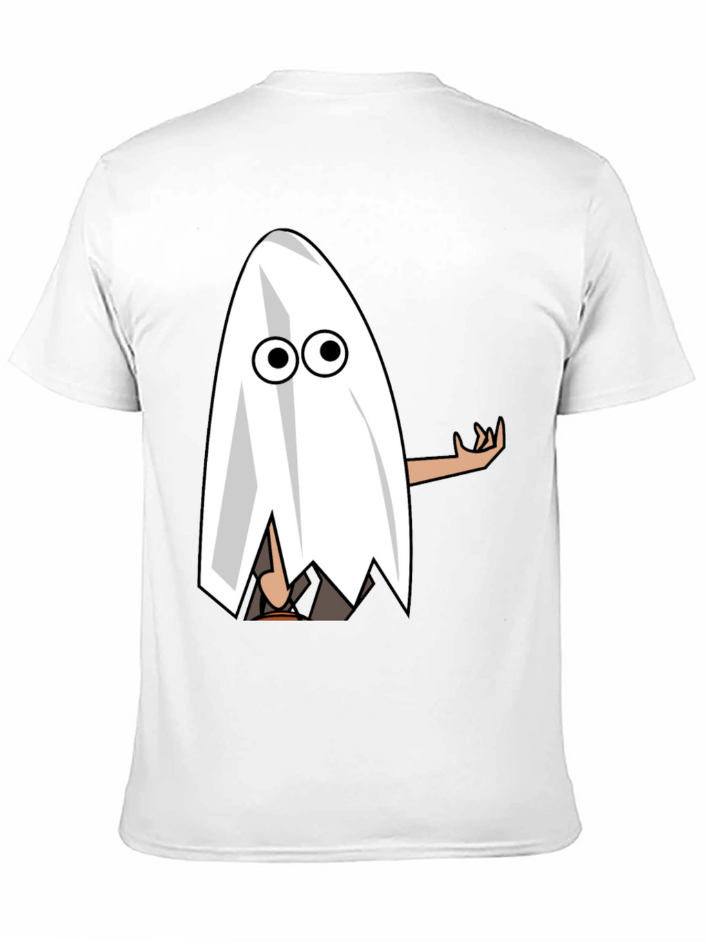 Spooky Ghost Graphic T-Shirt