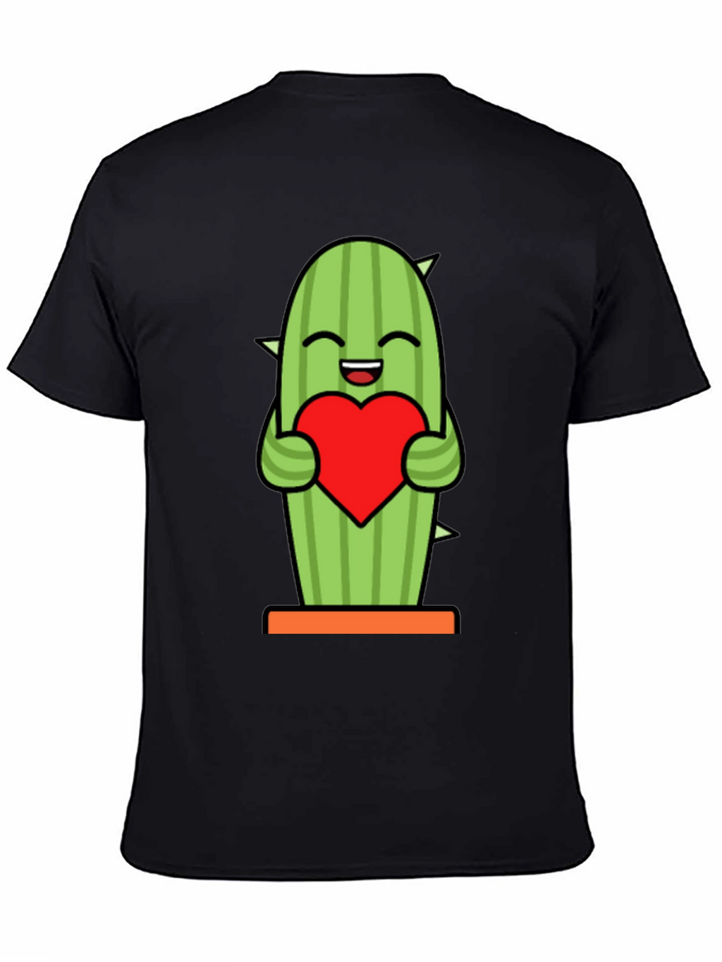 Cactus Heart Graphic Tee - Cute Plant Lover Shirt
