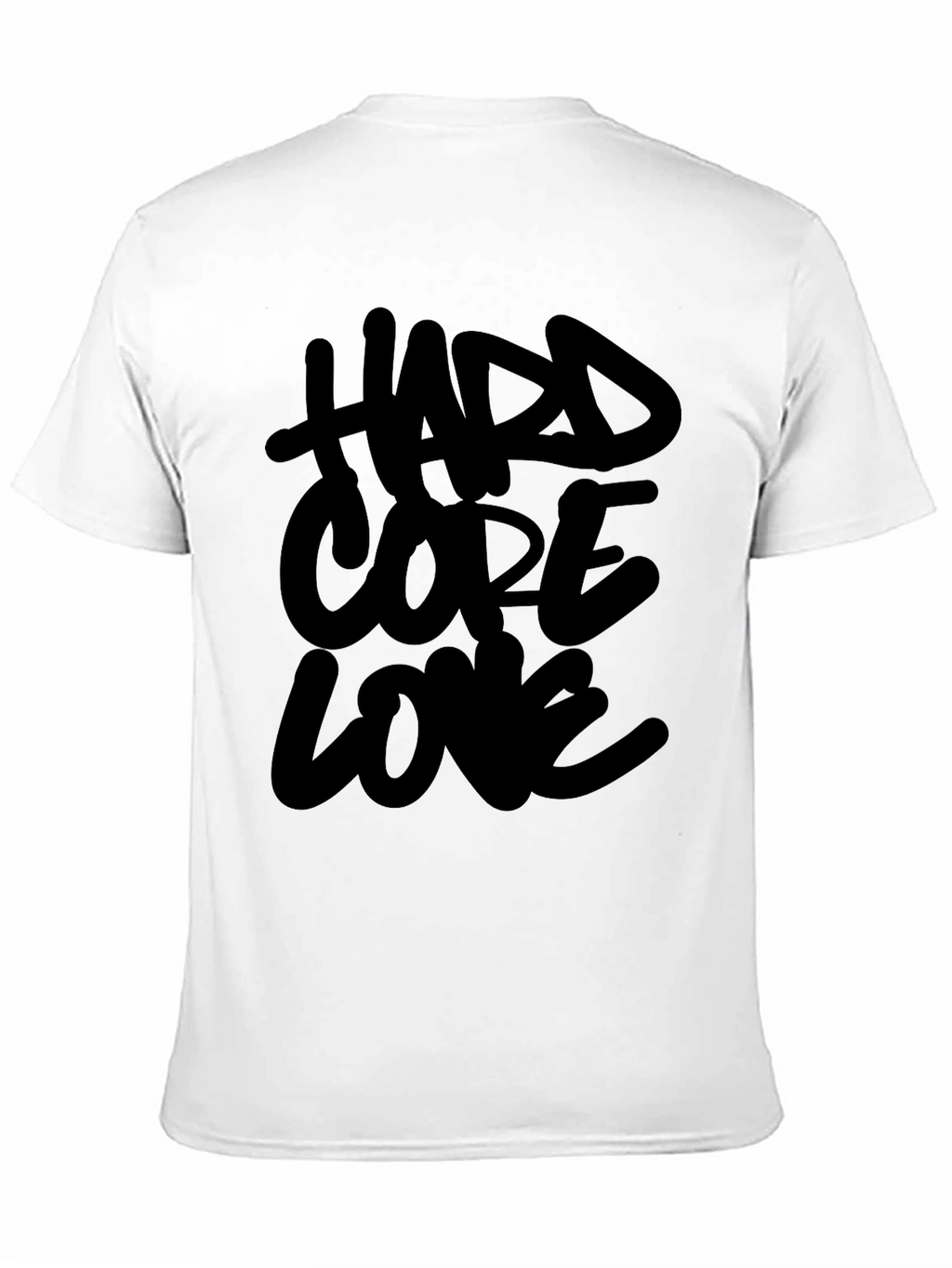 Hardcore Love Black T-Shirt