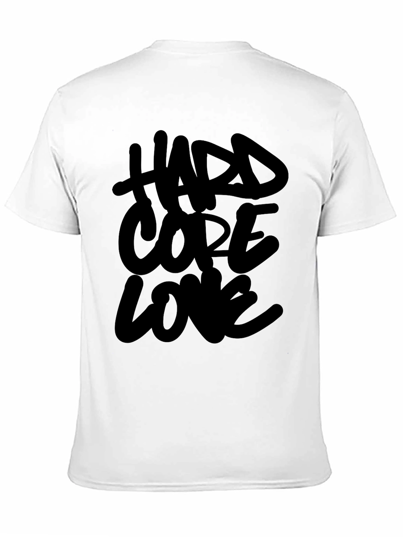 Hardcore Love Black T-Shirt