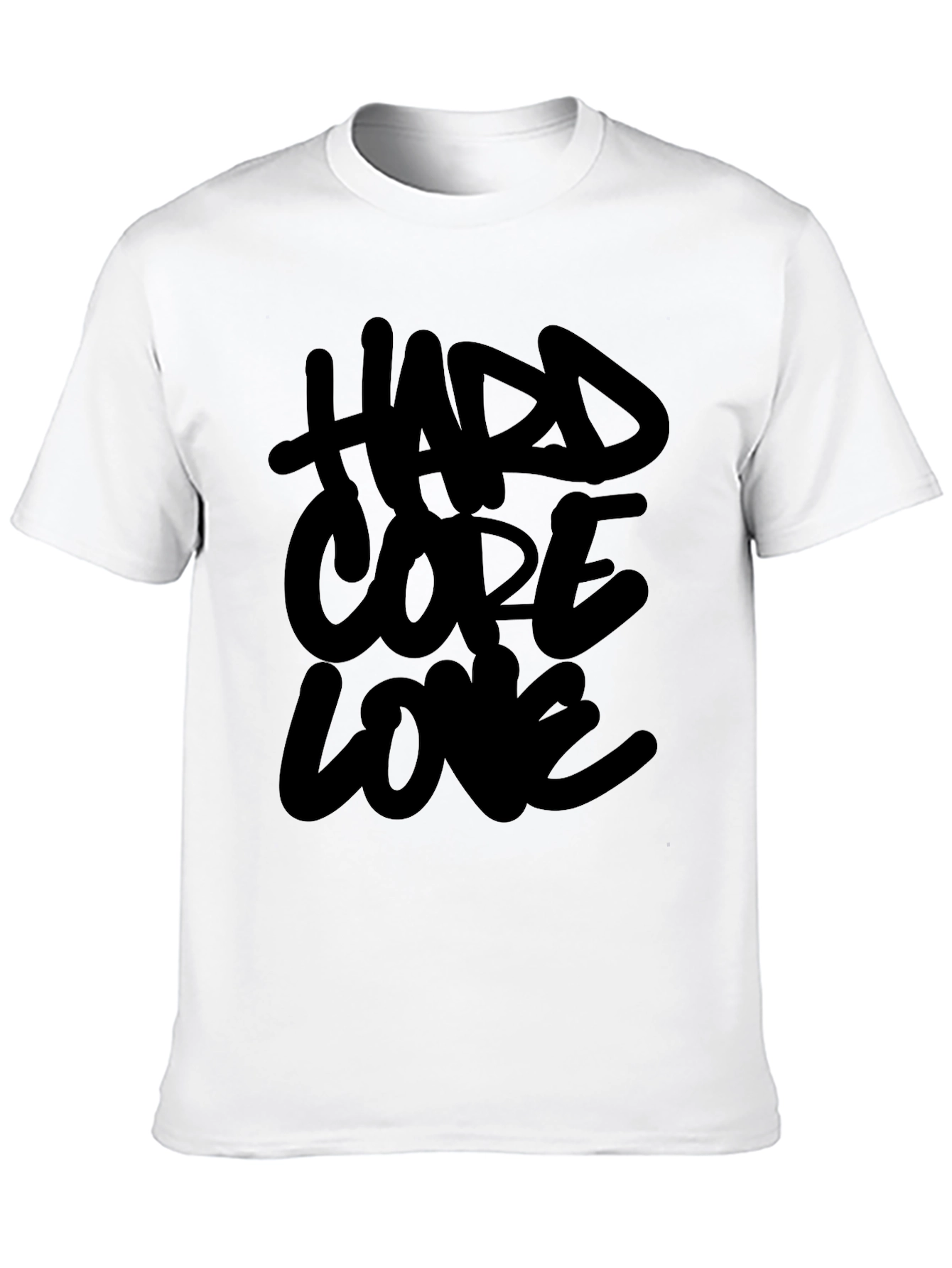 Hardcore Love Black T-Shirt