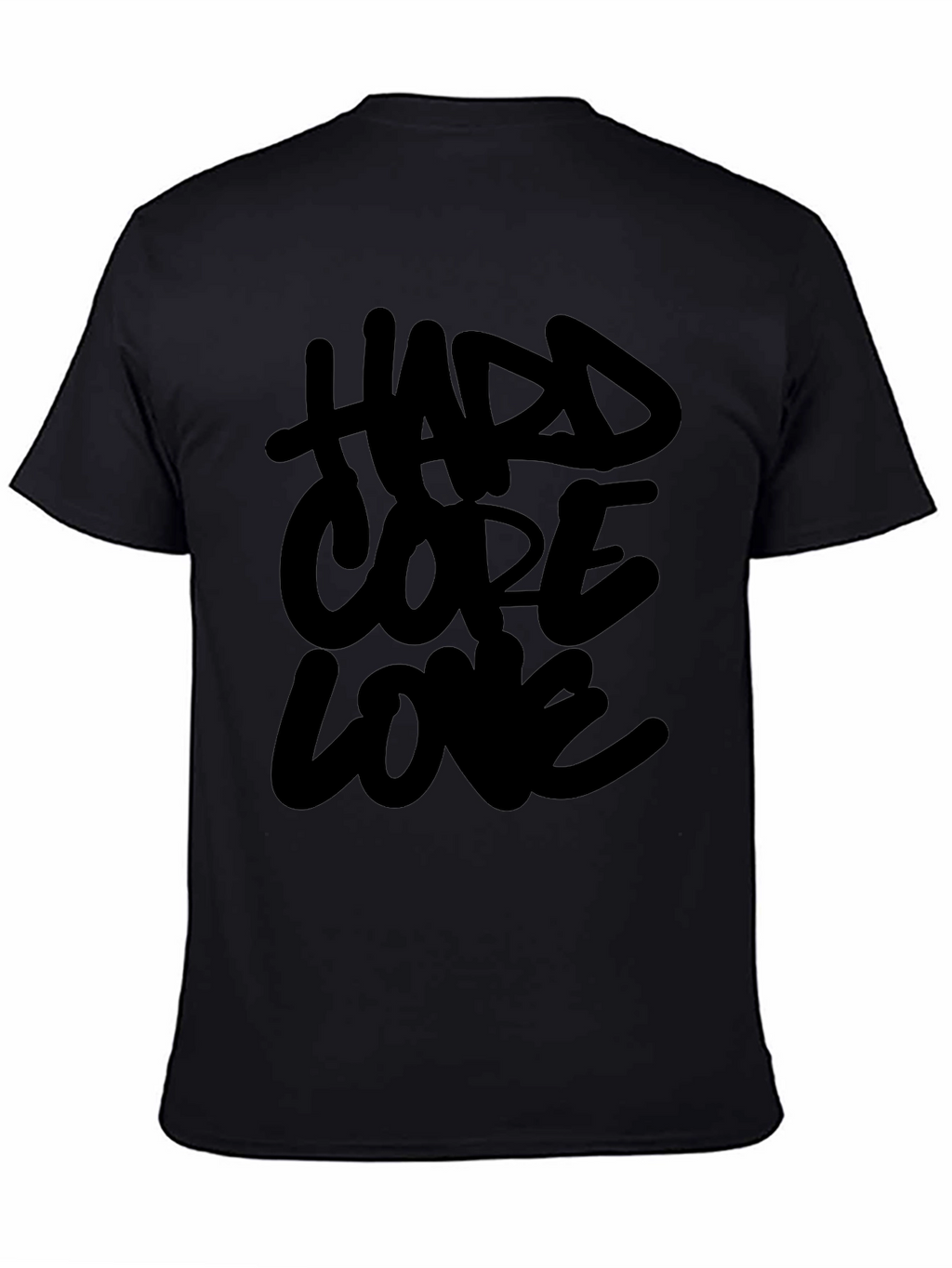 Hardcore Love Black T-Shirt
