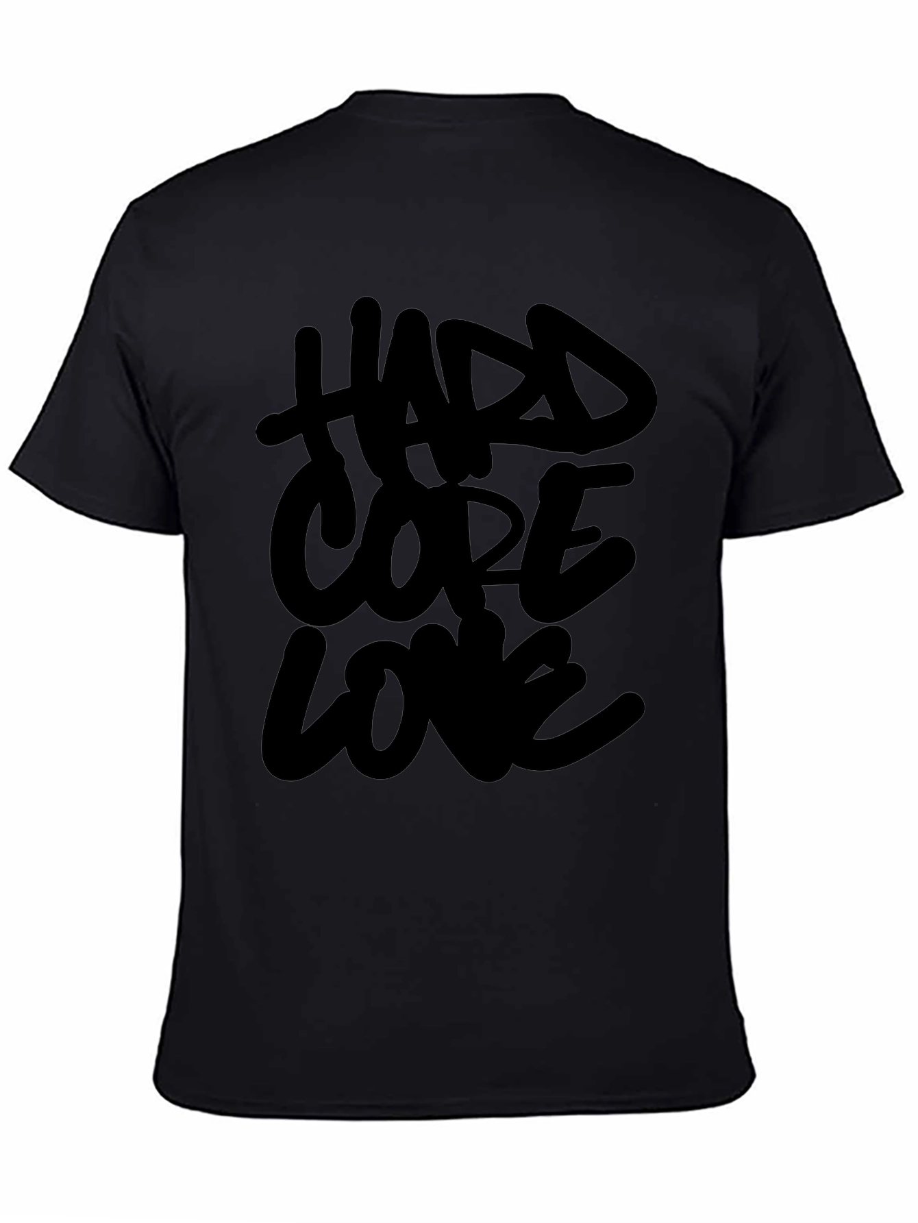 Hardcore Love Black T-Shirt