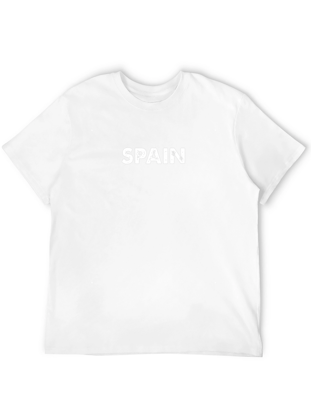 Spain T-Shirt - Black Cotton Tee