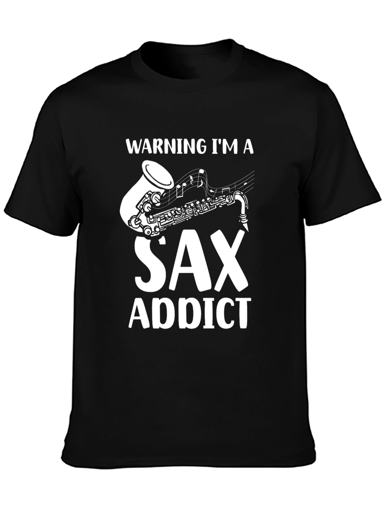 Sax Addict T-Shirt - Music Lover Tee