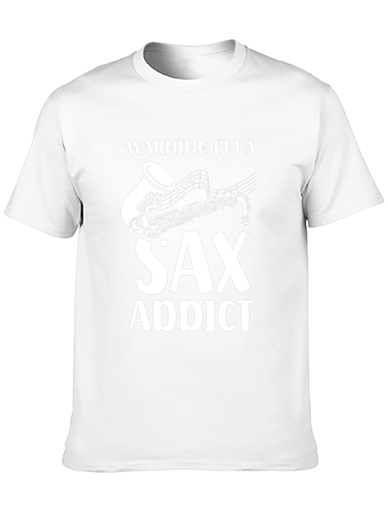 Sax Addict T-Shirt - Music Lover Tee