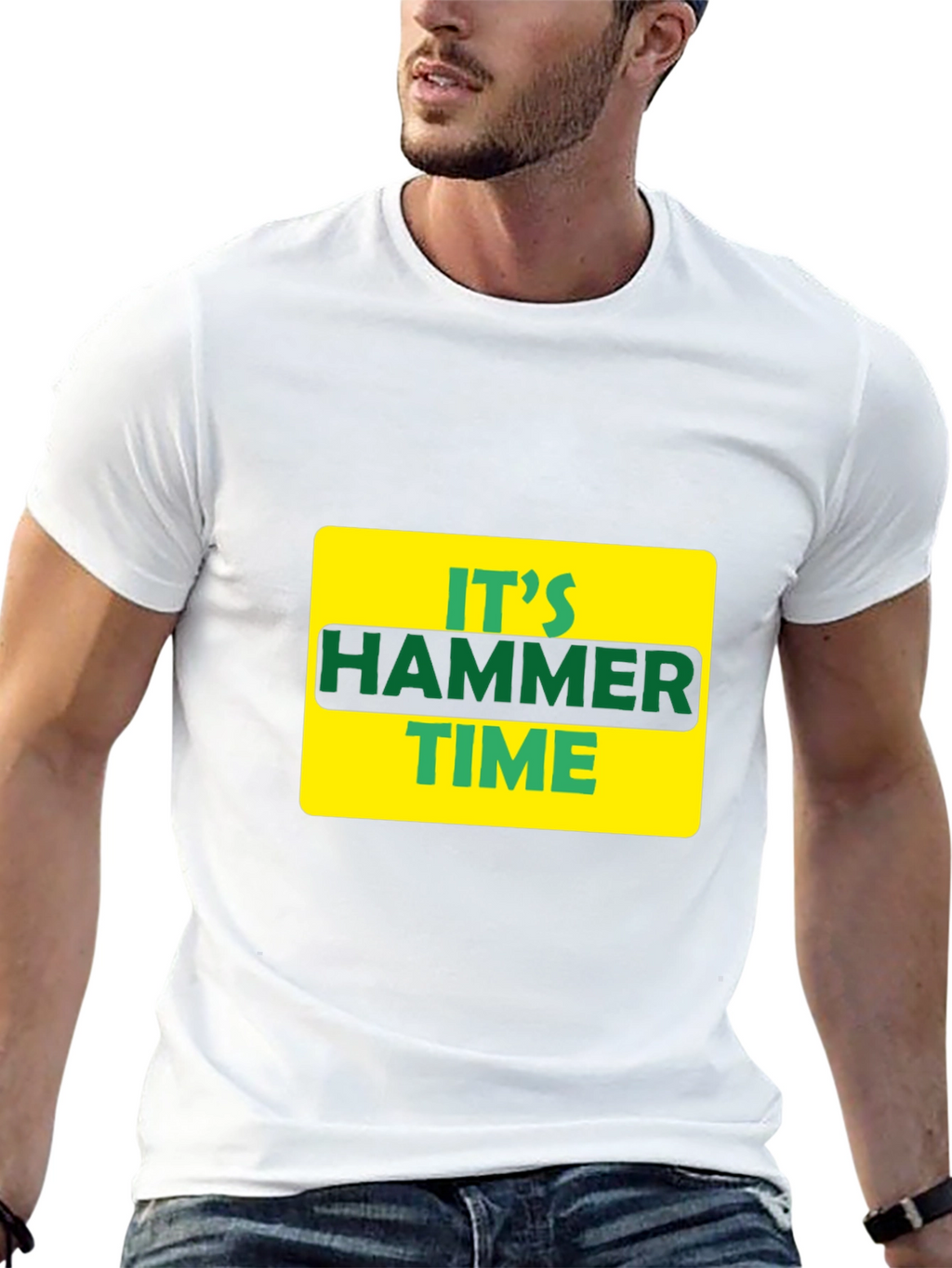 Its Hammer Time Graphic Tee - Black