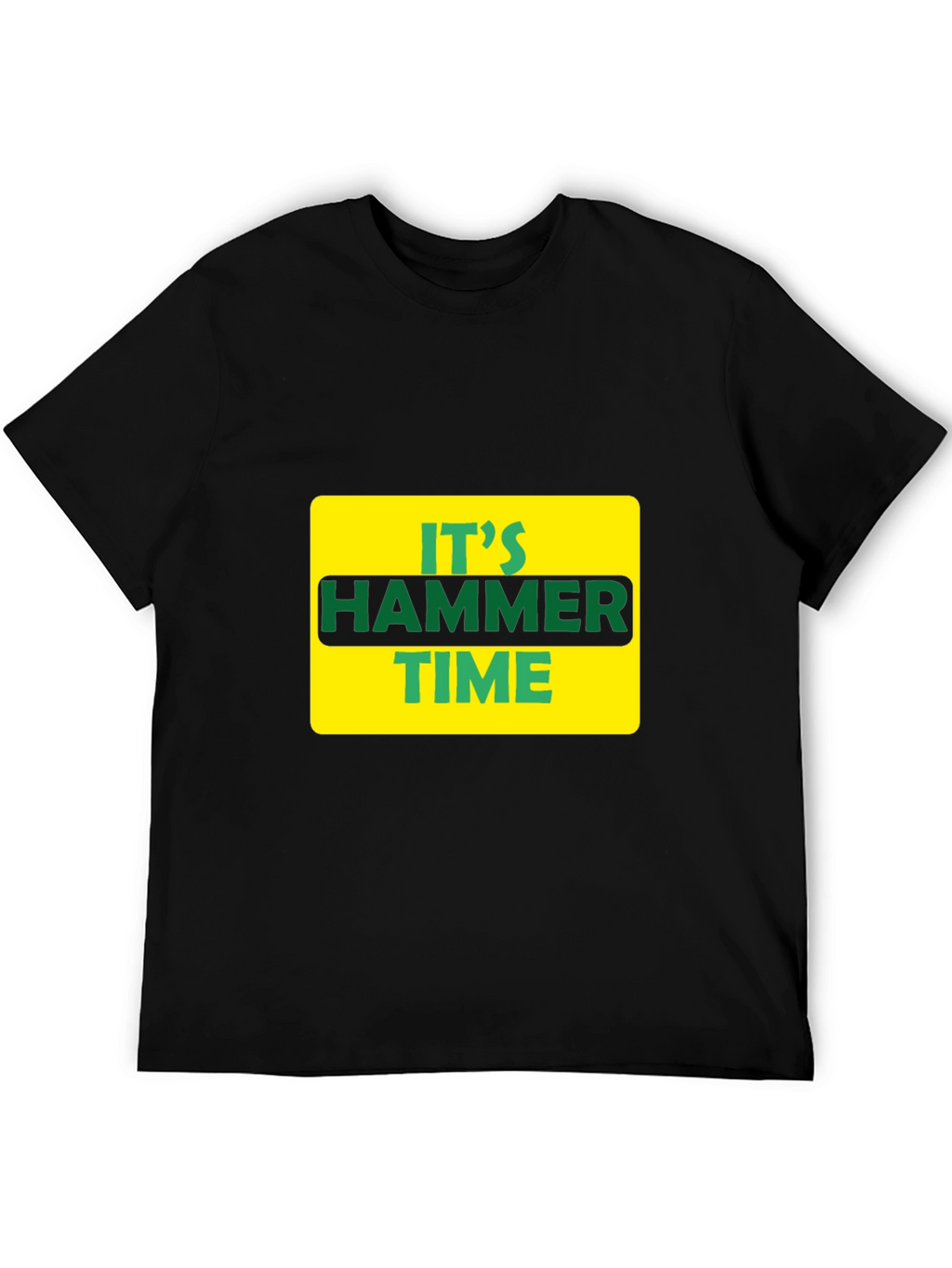 Its Hammer Time Graphic Tee - Black