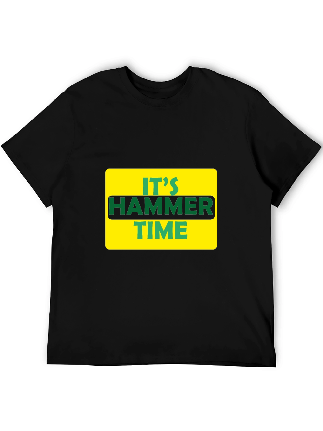 Its Hammer Time Graphic Tee - Black