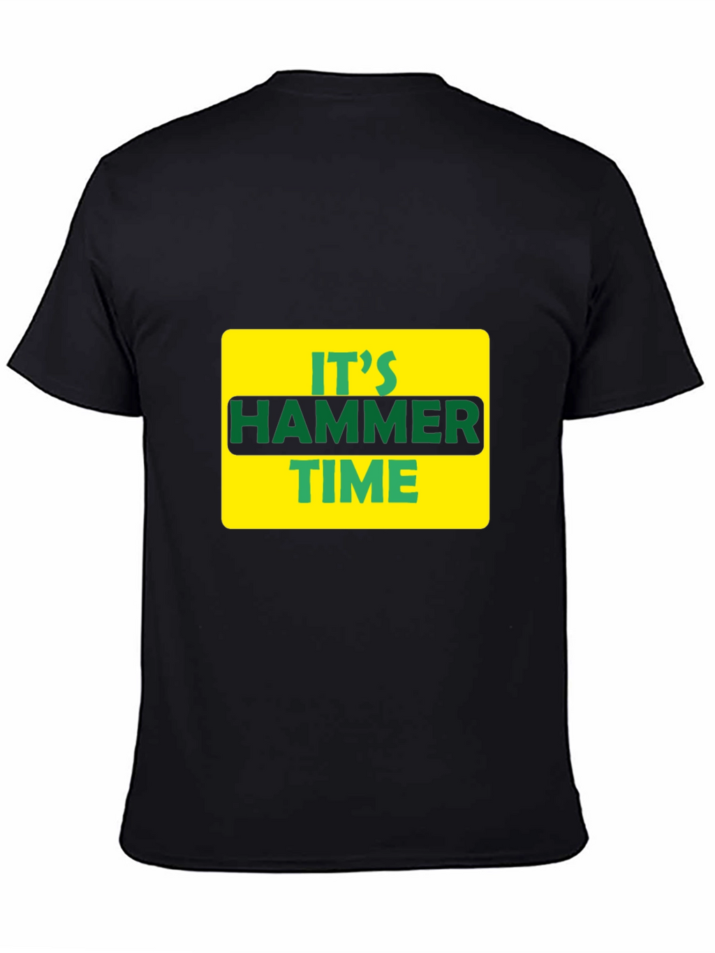Its Hammer Time Graphic Tee - Black