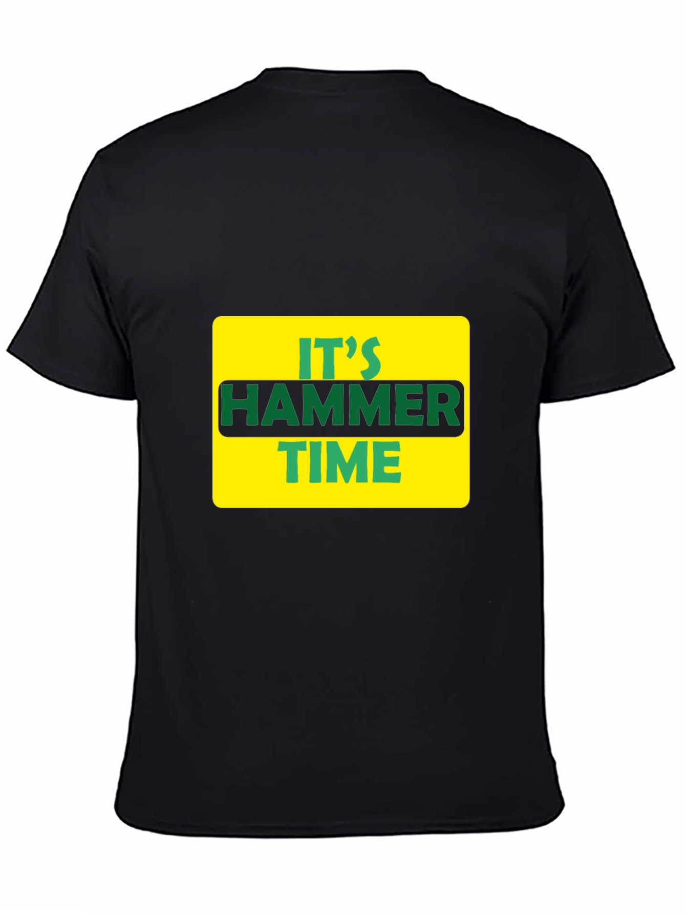 Its Hammer Time Graphic Tee - Black