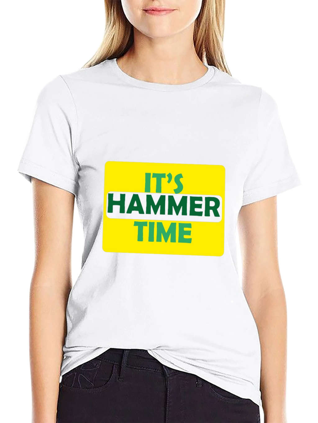 Its Hammer Time Graphic Tee - Black