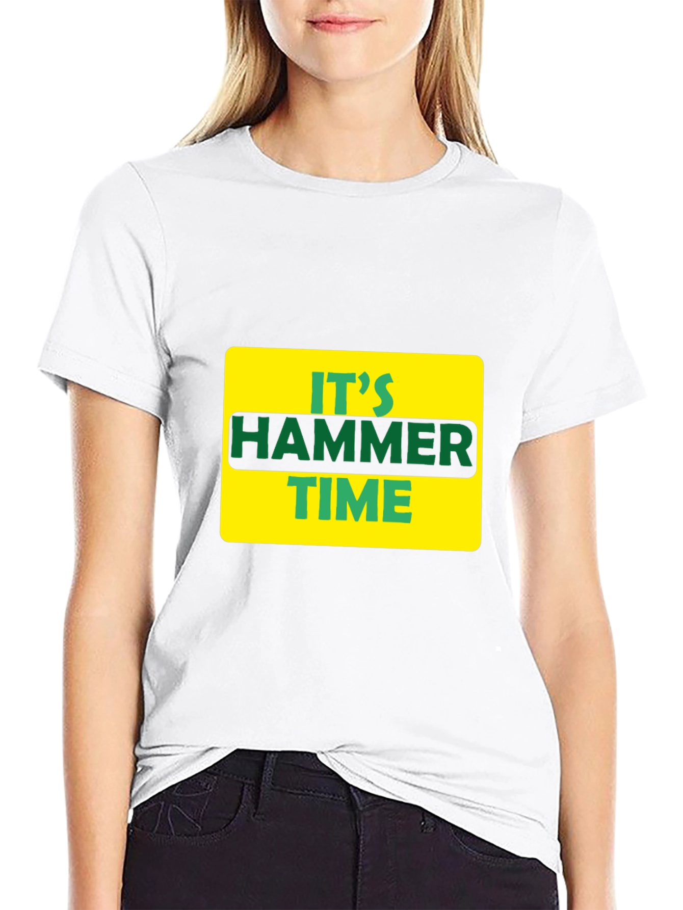 Its Hammer Time Graphic Tee - Black