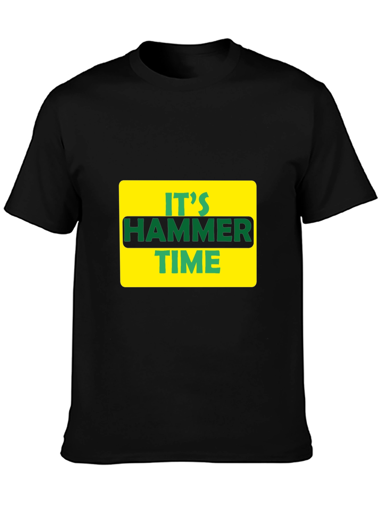 Its Hammer Time Graphic Tee - Black