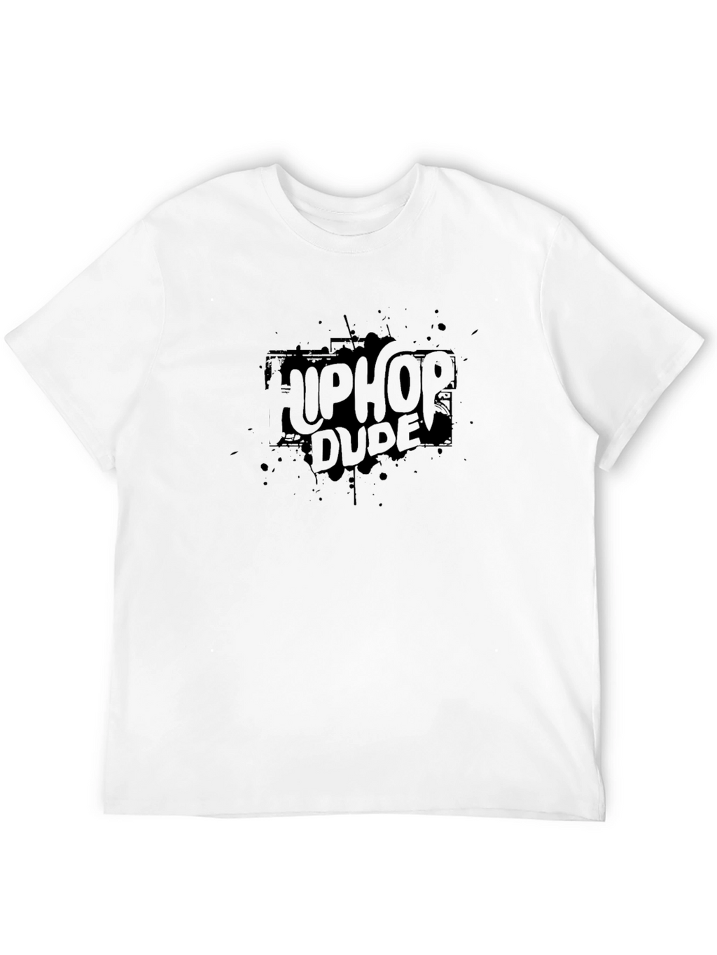 HipHop Dude Black T-Shirt