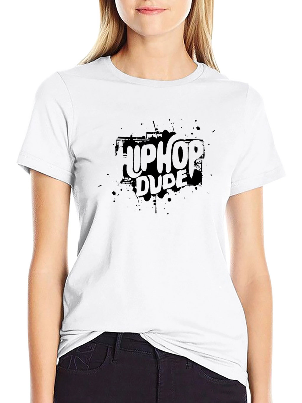 HipHop Dude Black T-Shirt