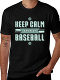 Keep Calm Baseball T-Shirt