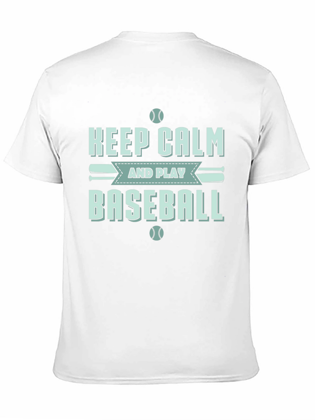Keep Calm Baseball T-Shirt