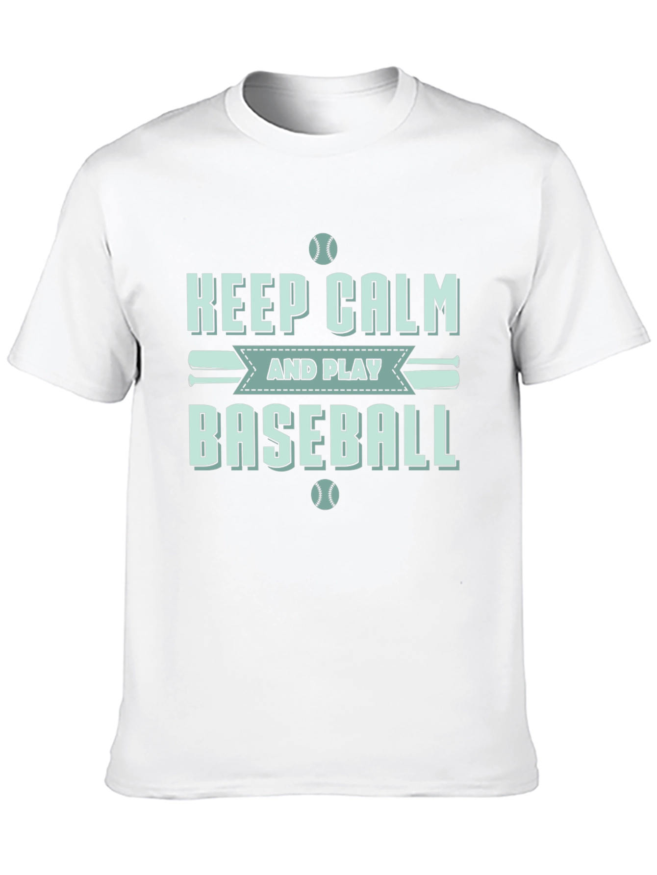 Keep Calm Baseball T-Shirt