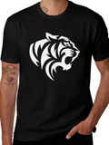 Black Tiger Graphic Tee - Fierce Style