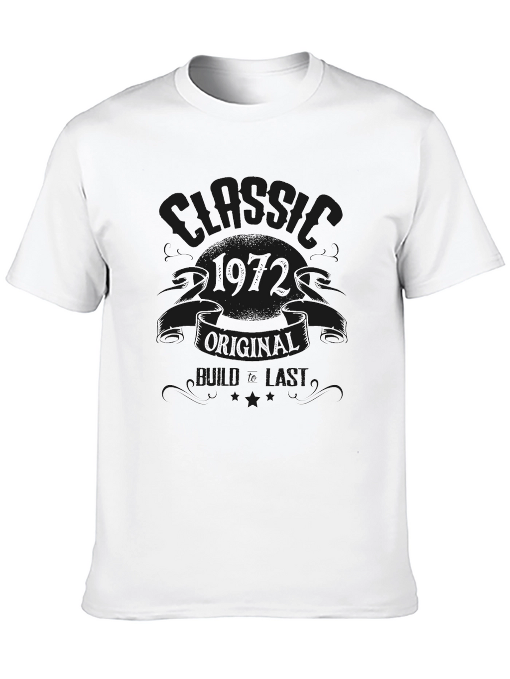 Classic 1972 Original Black T-Shirt