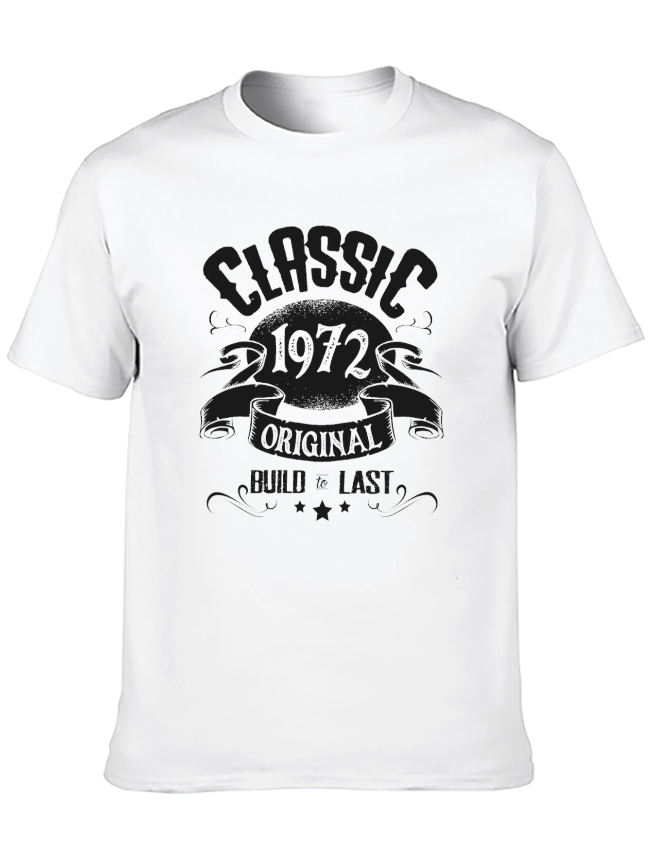Classic 1972 Original Black T-Shirt