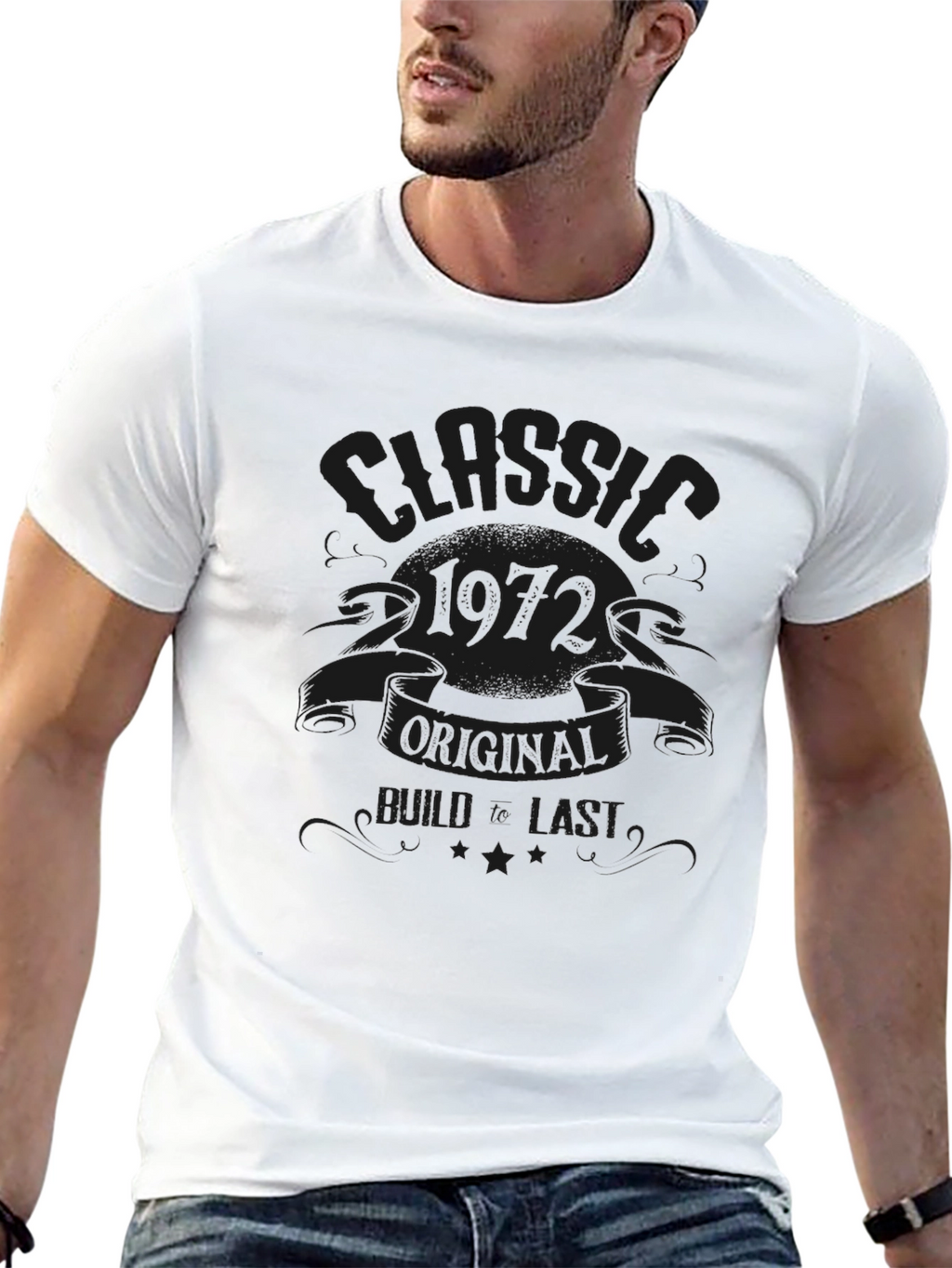Classic 1972 Original Black T-Shirt