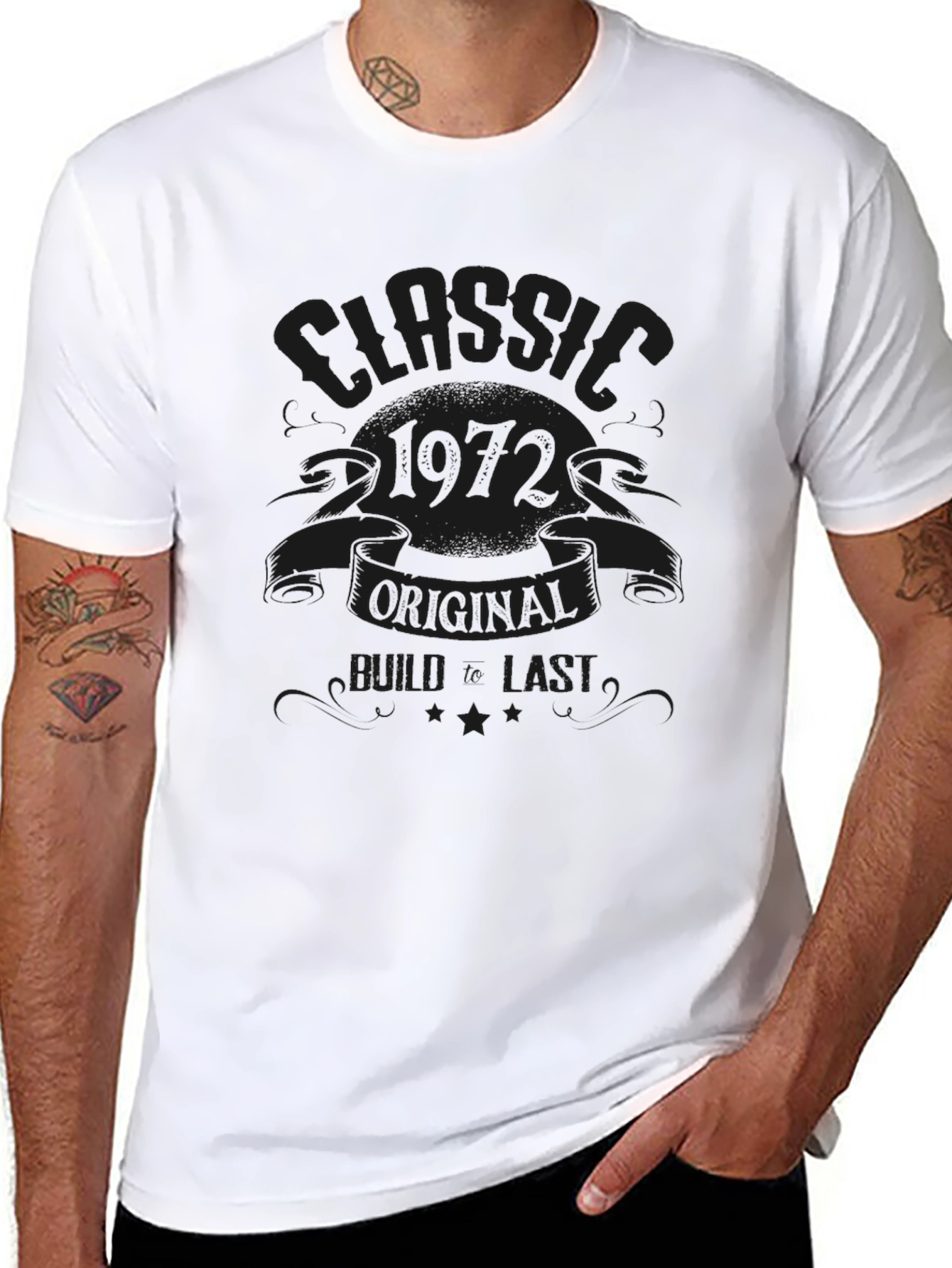 Classic 1972 Original Black T-Shirt