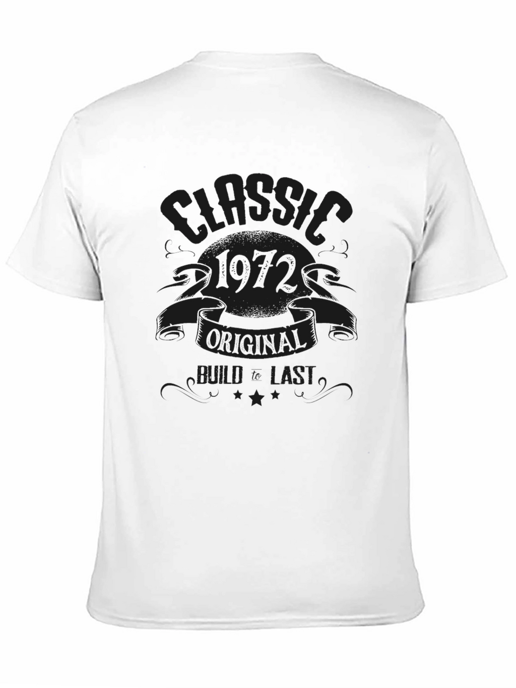 Classic 1972 Original Black T-Shirt