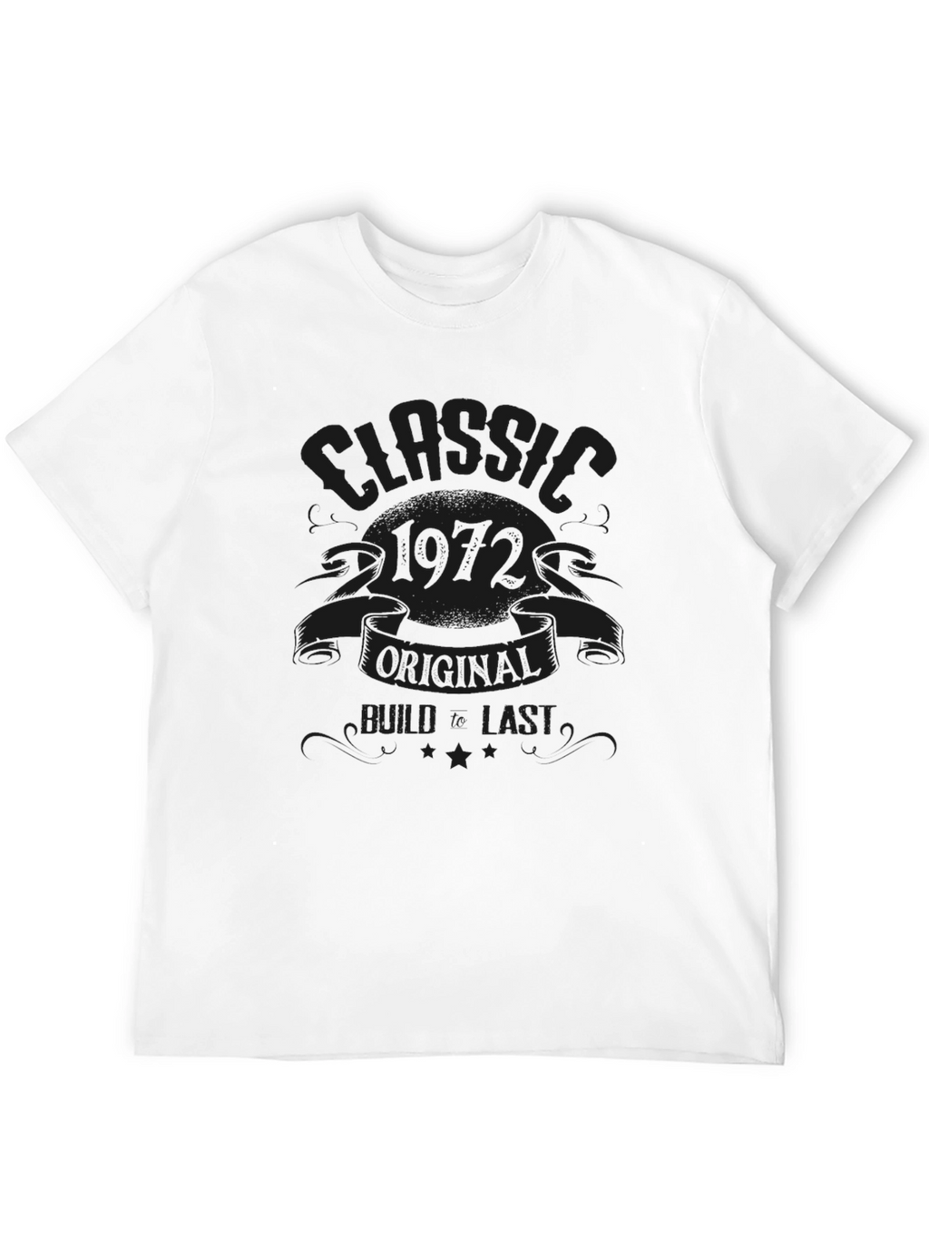 Classic 1972 Original Black T-Shirt