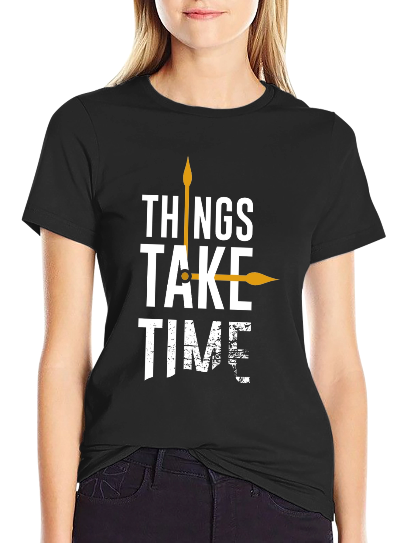 Things Take Time Graphic Tee - Relaxed Fit