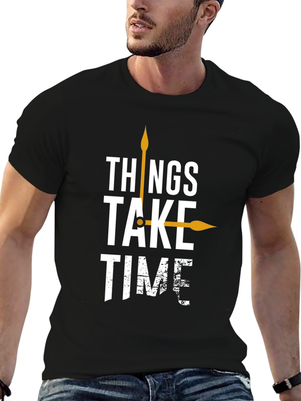 Things Take Time Graphic Tee - Relaxed Fit