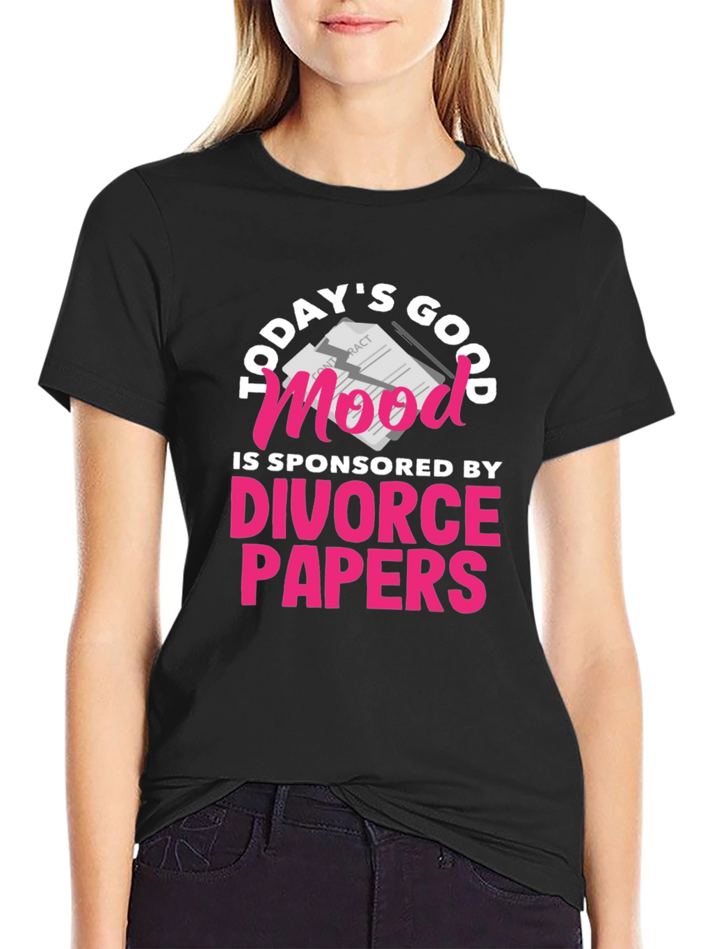 Todays Good Mood Divorce Papers T-Shirt