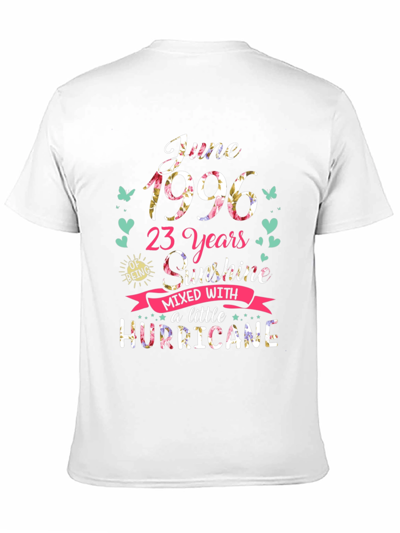 June 1996 Birthday T-Shirt