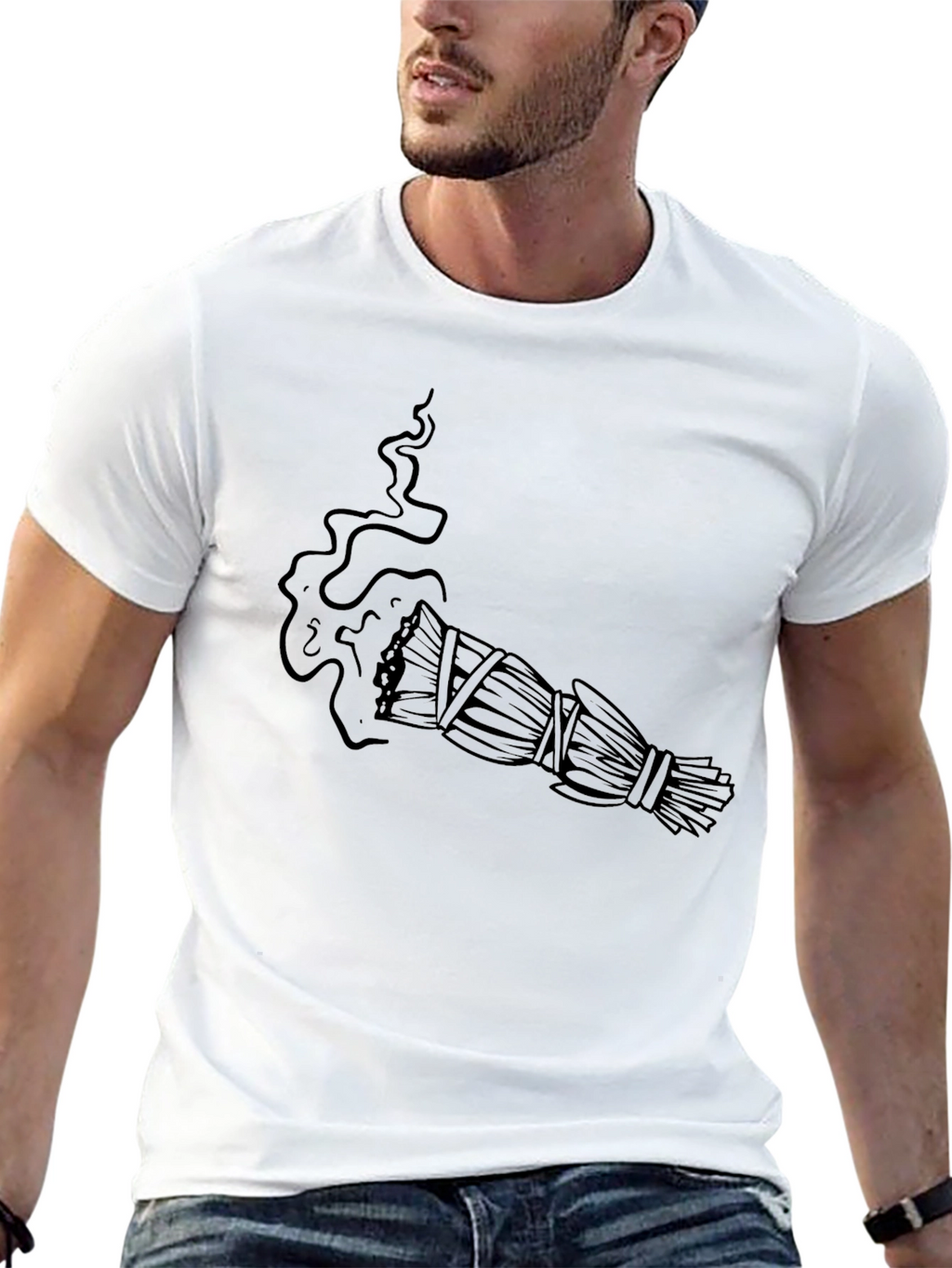 Sage Smudge Stick Graphic Tee