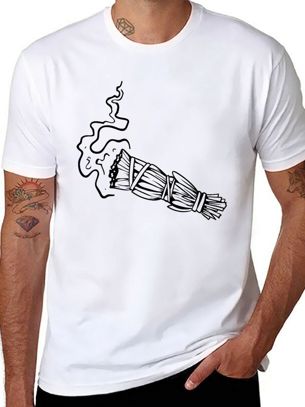 Sage Smudge Stick Graphic Tee